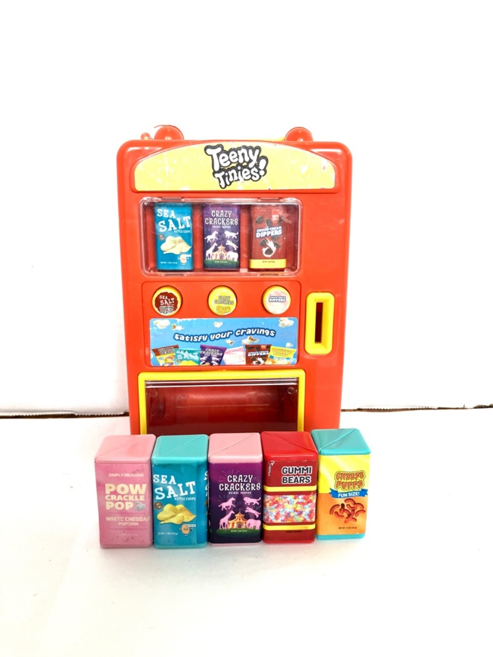 Teeny Tinies Vending Machine Playset No Coins Minor Wear RMS International